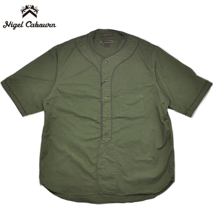 楽天市場】NIGEL CABOURN ナイジェルケーボン シャツ ベースボール 