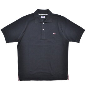 Pherrow's フェローズ ポロシャツ PPS1 M-XL 黒 白 グレー 紺 メンズ 半袖 アメカジ