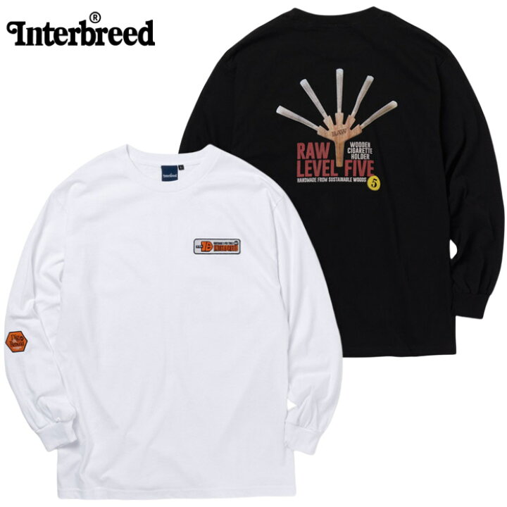 楽天市場】インターブリード Tシャツ ロンT RAW x INTERBREED “IB H 
