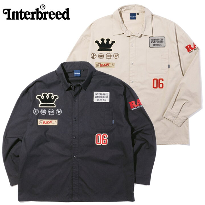 楽天市場】インターブリード Tシャツ シャツ RAW × INTERBREED 