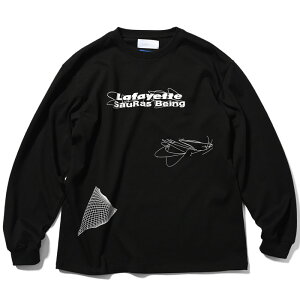 LFYT ���t�@�C�G�b�g T�V���c SauRas Being �\�[���X�r�[�C���O LFYT × SauRas Being LOGO L/S TEE ����T�V���c LA240107