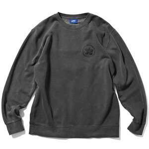 LFYT ���t�@�C�G�b�g �X�E�F�b�g PIGMENT DYED FLOWER CREW SWEAT LA240704 �N���[�l�b�N�X�E�F�b�g