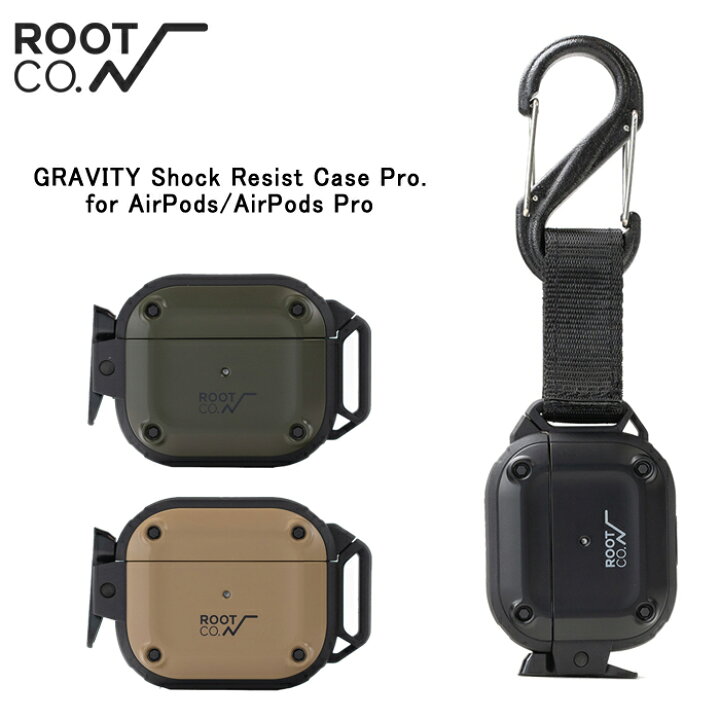 楽天市場】ROOT CO. GRAVITY Shock Resist Case Pro. for AirPods (第3 