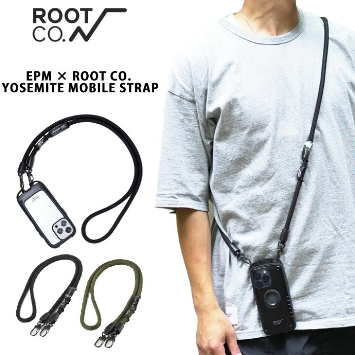楽天市場】ROOT CO. ルートコー モバイルストラップ EPM × ROOT CO 