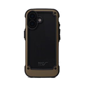 ROOT CO ���[�g�R�[ iPhone17 GRAVITY Shock Resist Tough & Basic Case. �ϏՌ� �A�E�g�h�A �N���A�P�[�X