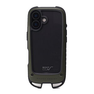 ROOT CO ���[�g�R�[ iPhone17Pro GRAVITY Shock Resist Case +Hold. �ϏՌ� �A�E�g�h�A �X�}�z�P�[�X �N���A
