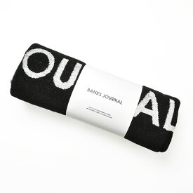 BANKS バンクス ビーチタオル LABEL TOWEL 黒 ロゴ AX0012 サーフ BANKS JOURNAL バンクスジャーナル