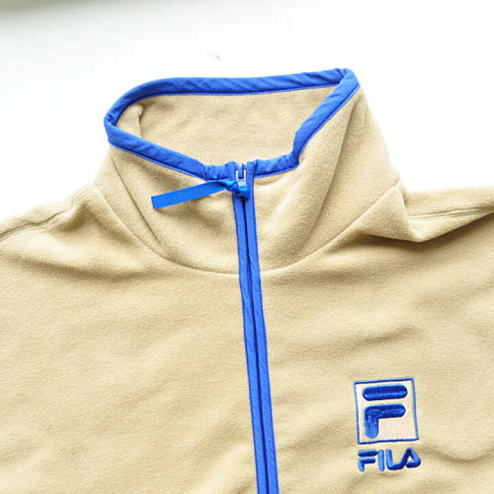 楽天市場】フィラ ヘリテージ FILA フリースジャケット Haif zip