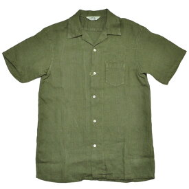 ORGUEIL オルゲイユ シャツ OPEN COLLAR SHIRT オープンカラーシャツ OR-5092B 半袖 メンズ