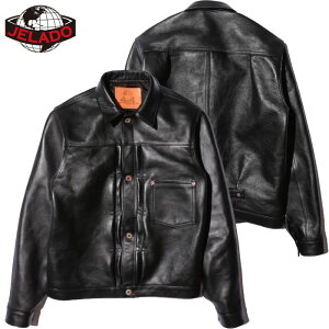 JELADO �W�F���[�h JP94409 44���U�[�W���P�b�g 44 Leather Jacket Horse hide Semi-aniline Finish