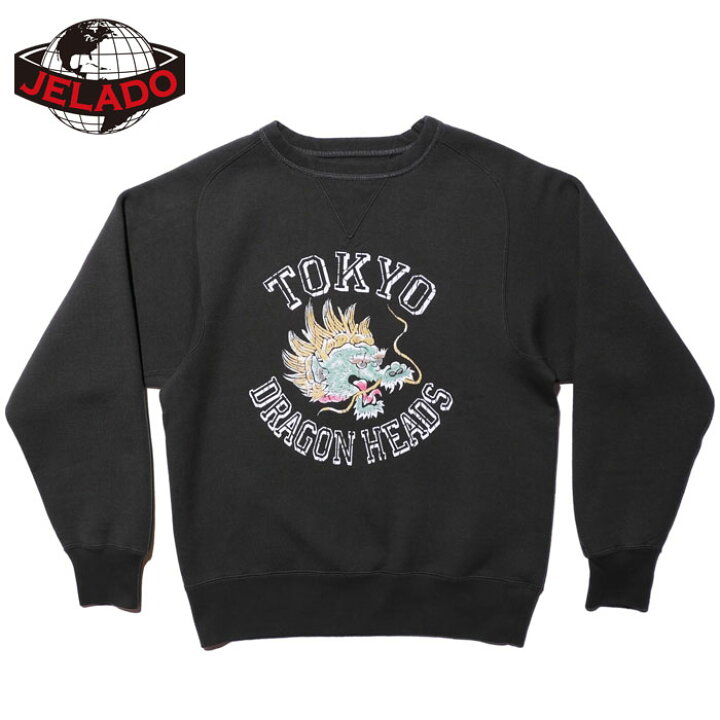 楽天市場】JELADO ジェラード スウェット Tokyo Dragon Heads Sweat 