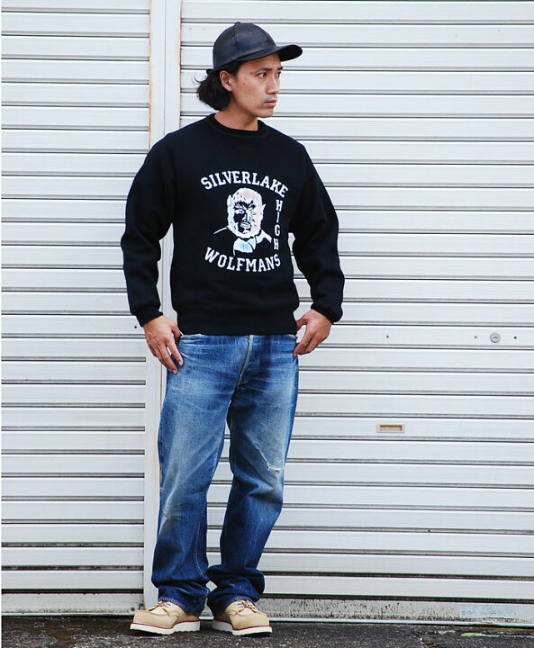 楽天市場】JELADO ジェラード スウェット Wolf Man AB03217 トレーナー 