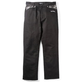 SUBCIETY サブサエティ パンツ WORK PANTS-PAISLEY- 104-01608 M-XL サブサエティー ストリート