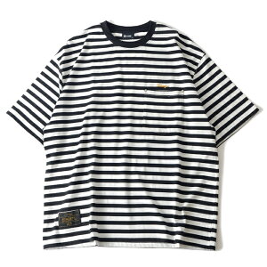 SUBCIETY �T�u�T�G�e�B T�V���c Heavy oz. border tee 150-40015