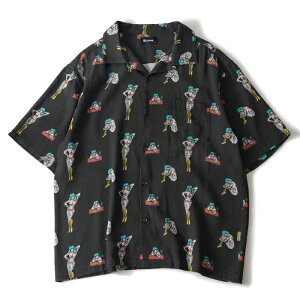 SUBCIETY �T�u�T�G�e�B �V���c �A���n�V���c Aloha shirt 150-22008
