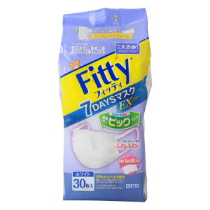 tBbeB Fitty 7DAYS}XNEXvX 傫߃TCY GRm~[pbN 30 P[Xt JIST9001K