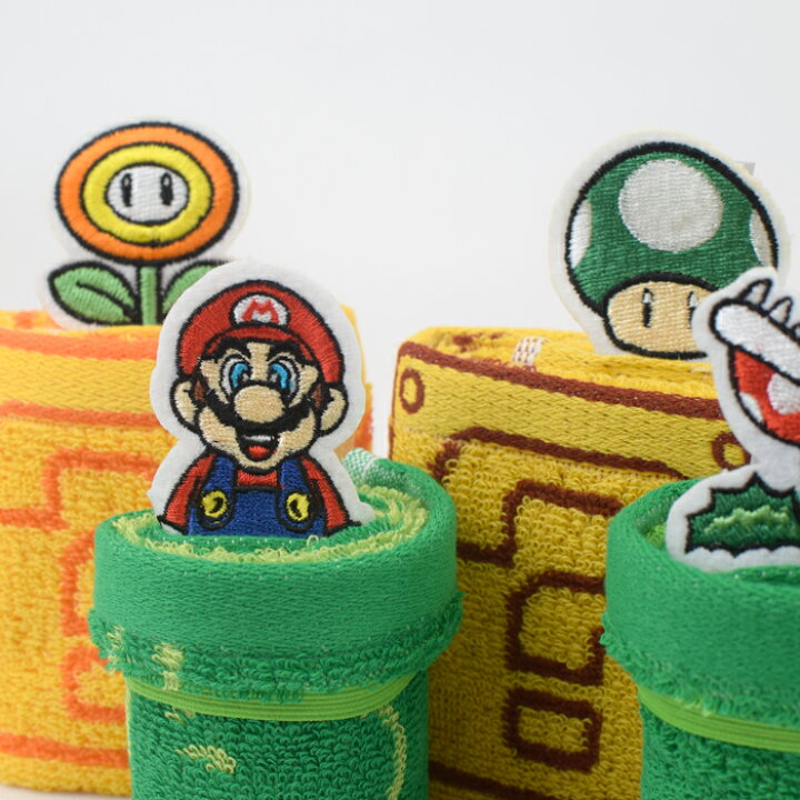 楽天市場】スーパーマリオ ミニタオル タオルハンカチ SUPER MARIO  