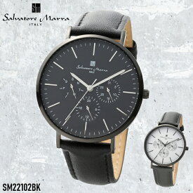 サルバトーレマーラ SM22102 ブラック 腕時計 日本製 クォーツ アナログ Salvatore Marra