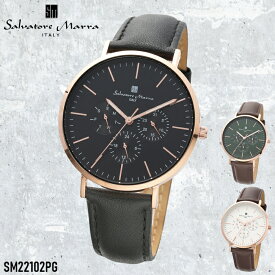 サルバトーレマーラ SM22102 ゴールド 腕時計 日本製 クォーツ アナログ Salvatore Marra