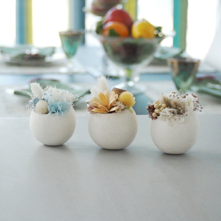 楽天市場】ベルカップ フラワーアレンジ ドライフラワー 花 飾り 縁起  