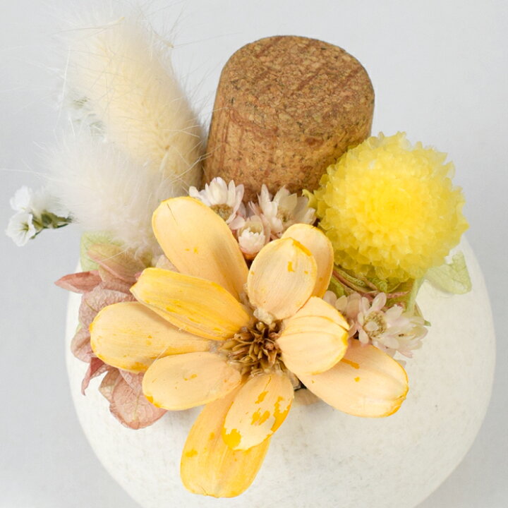 楽天市場】ベルカップ フラワーアレンジ ドライフラワー 花 飾り 縁起  