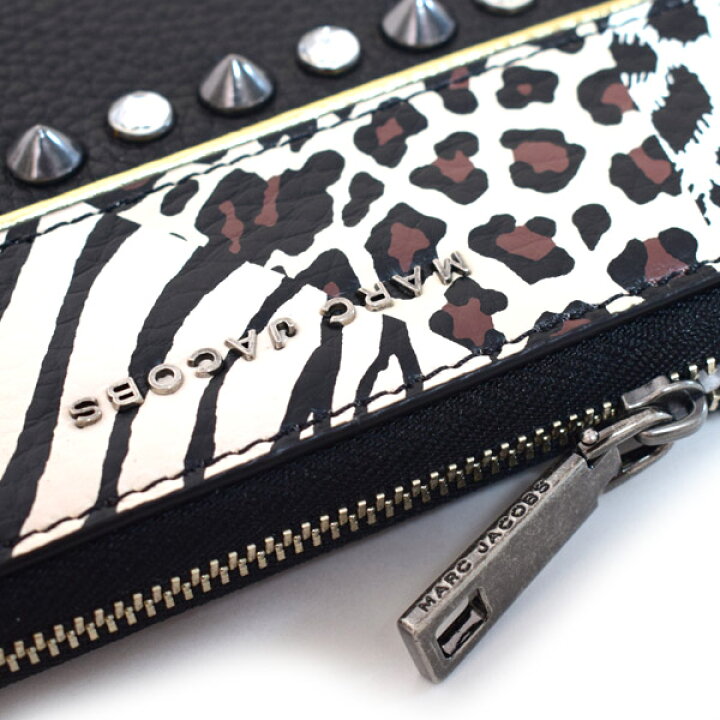 楽天市場】マークジェイコブス 長財布 MARC JACOBS レザー レオパード 