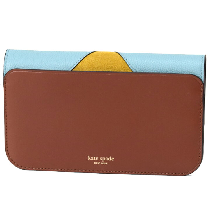 ケイトスペード kate spade スウェードパッチワークミディアムクラッチ 