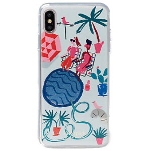 ケイトスペード iPhone katespade レジン ルーフトップ サニング グリッター ラメ iPhoneXs MAX(iPhone10s MAX)専用 ケース マルチ 8ARU6285【ブランド 新品 送料無料 誕生日 お祝い 記念日 プレゼント 正