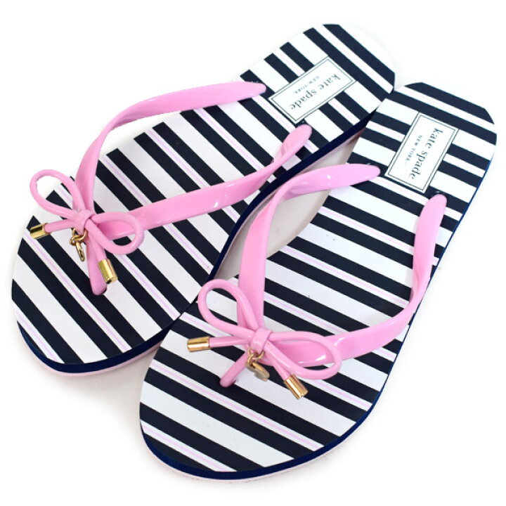 楽天市場】ケイトスペード サンダル katespade ラバー ノバ ボーダー 