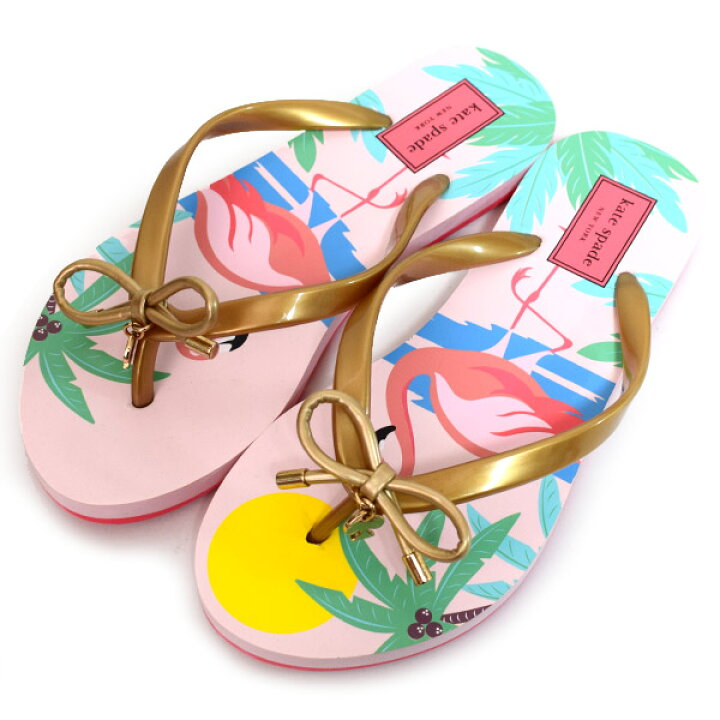 楽天市場】ケイトスペード サンダル katespade ラバー ノバ フラミンゴ 