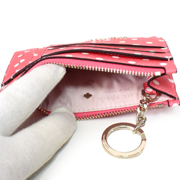 楽天市場】ケイトスペード カードケース katespade PVC スペンサー 