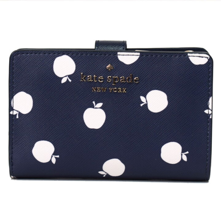 楽天市場】ケイトスペード 財布 katespade PVC ステイシー りんご 