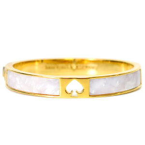 ケイトスペード バングル katespade メタル エナメル ホール パンチ スペード ヒンジ バングル ブレスレット クリームマルチ O0RU2548【新品 送料無料 正規 安心 保証 ギフト 10倍 OUTLET アウトレッ