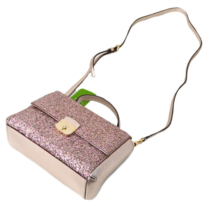 楽天市場】ケイトスペード バッグ katespade レザー グリッター ラメ 