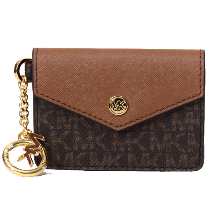 楽天市場】マイケルコース カードケース MICHAEL KORS PVC レザー カラ  