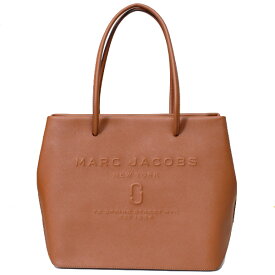 マークジェイコブス バッグ MARC JACOBS レザー DOUBLE J 3D ロゴ 型押し 牛床革 ショッパー イースト ウェスト ショルダー トートバッグ グレーズジンジャー M0015766【ブランド 新品 送料無料 誕生日 記念日 お祝い プレゼント アウトレット ギフト】