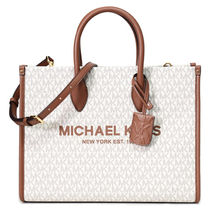 楽天市場】マイケルコース バッグ MICHAEL KORS PVC レザー ミレア  