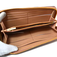 コーチ長財布COACHリベットスタッズレザーアコーディオンジップ長財布ブロンズ54019