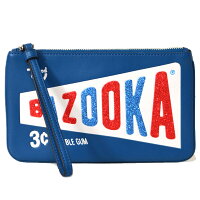コーチマルチポーチCOACHレトロ駄菓子BAZOOKAアンティークバズーカガムモチーフラメグリッターレザージップマルチリストレットポーチインクマルチ25866【ブランド新品送料無料誕生日プレゼント正規激安レディースセールSALEギフト】