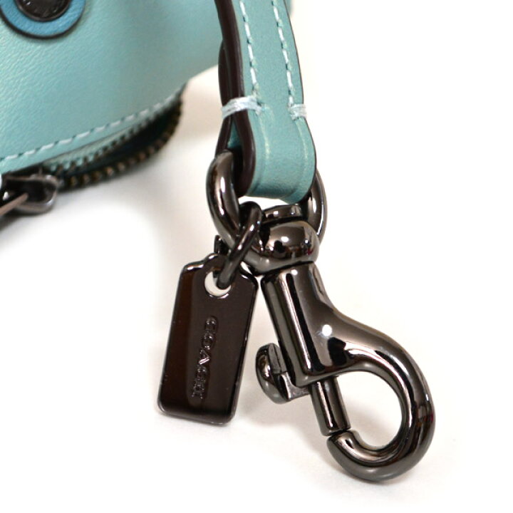 楽天市場】コーチ 小銭入れ COACH メタリック レザー シャーキー サメ 
