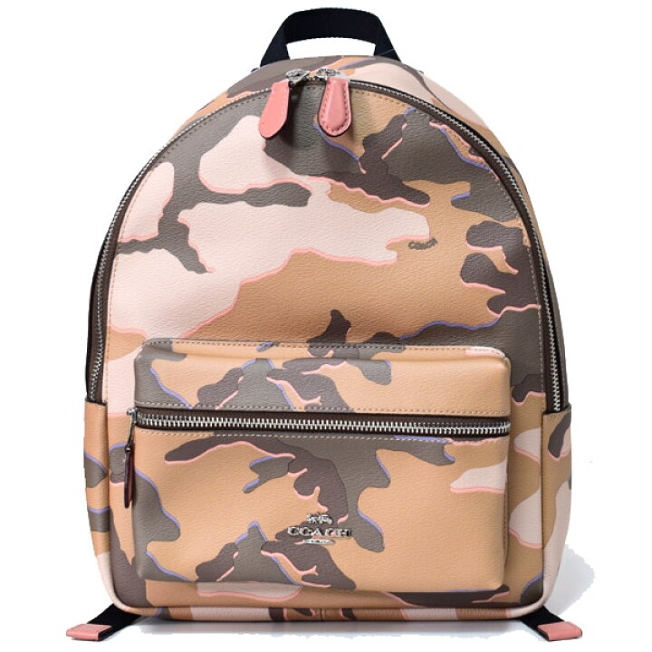COACH コーチ F31452 カモフラージュ リュック・デイパック PVC  