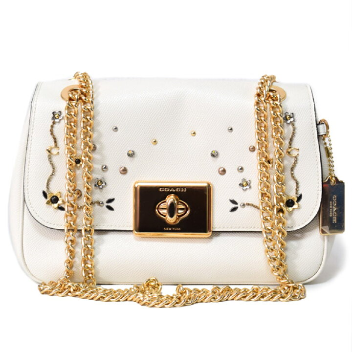 楽天市場】コーチ バッグ COACH クロスグレインレザー スターダスト  
