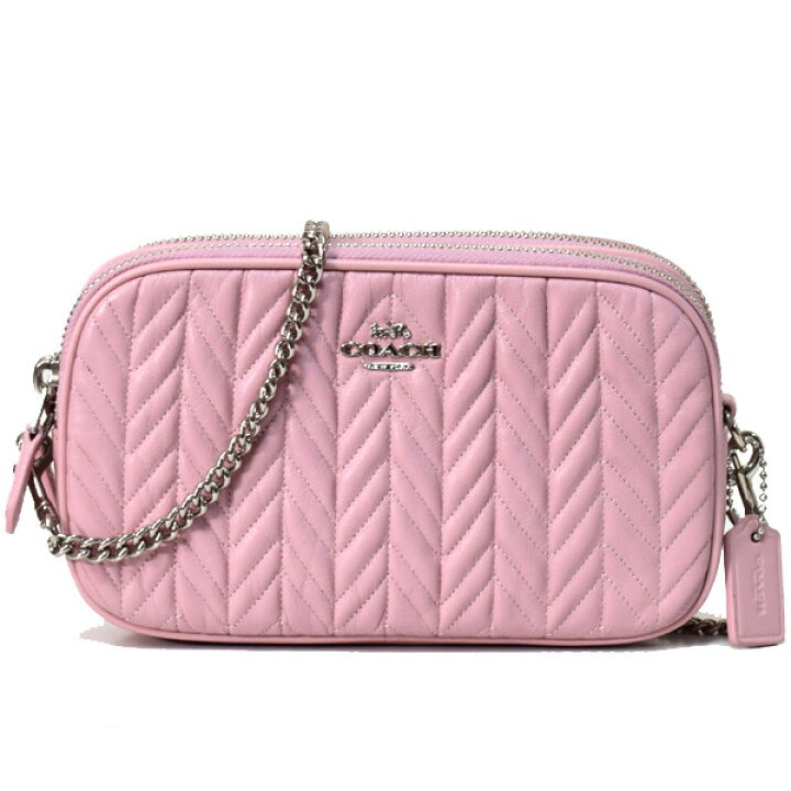 楽天市場】コーチ バッグ COACH カーフレザー キルティング チェーン 