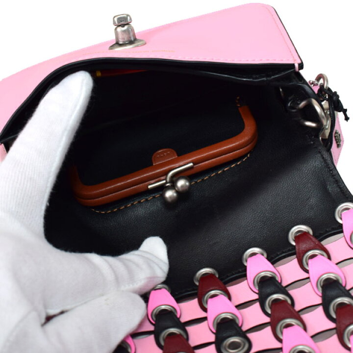 楽天市場】コーチ バッグ COACH グラブタンレザー カラーブロック 