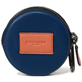 コーチ メンズ 小物 COACH スムースカーフレザー カラーブロック ラウンド ハイブリッド カラビナ付き ポーチ オックスブラッド×エーゲマルチ 91258【ブランド 新品 送料無料 正規 人気 安心 保証 ギフト 10倍 OUTLET 包装 即日発送 代引無料】