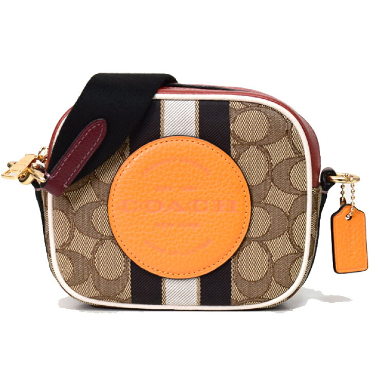 楽天市場】コーチ バッグ COACH ジャガード ぺブルレザー シグネチャー  