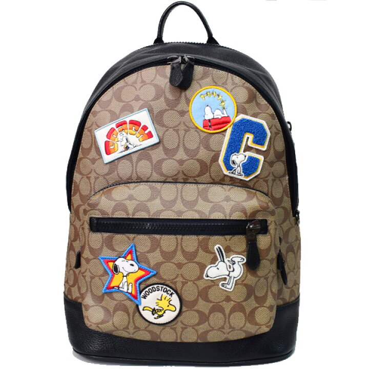 楽天市場】コーチ リュック COACH ピーナッツ コラボ スヌーピー 