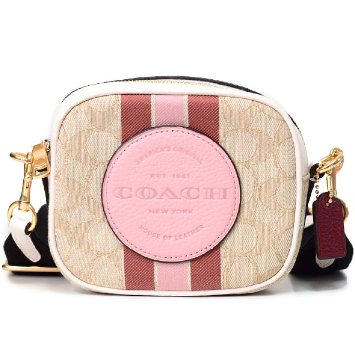 楽天市場】コーチ バッグ COACH ジャガード ぺブルレザー シグネチャー  