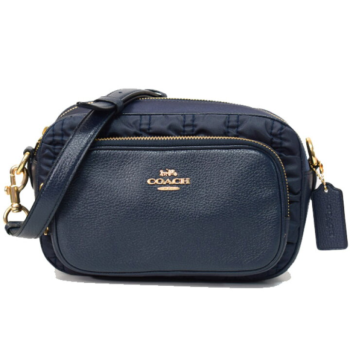 楽天市場】コーチ バッグ COACH ナイロン ぺブルレザー コート 