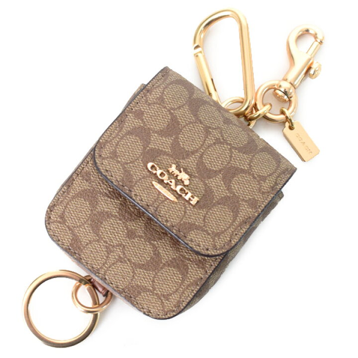 楽天市場】コーチ ポーチ COACH コーティングキャンバス レザー 